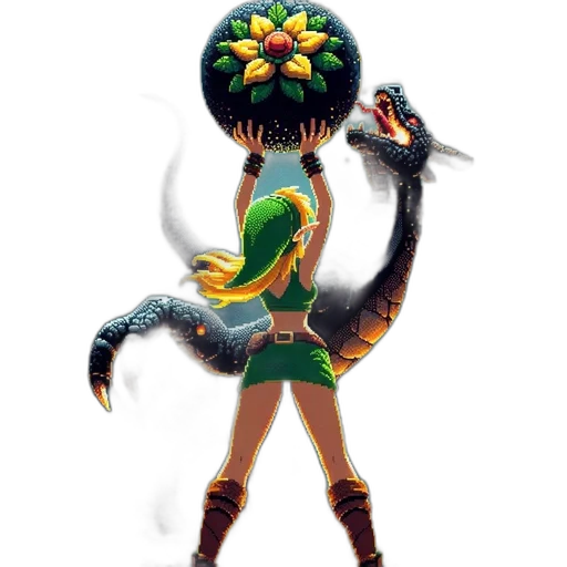 staff, creature, weapon, mask transparent PNG cut-out