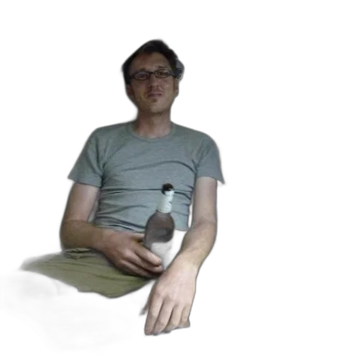 bottle, robot, staff, creature transparent PNG cut-out