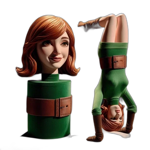 bottle, concept art, 3d render, comic book art transparent PNG cut-out
