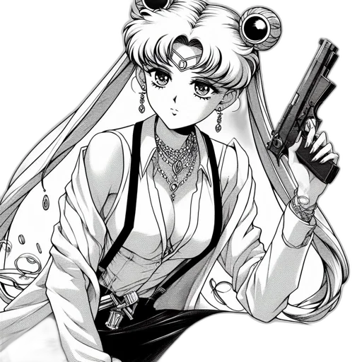 weapon, staff, animal, creature transparent PNG cut-out