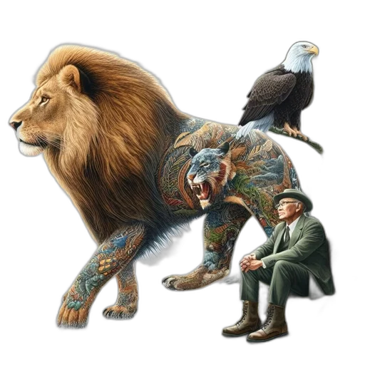 animal, creature, concept art, fantasy art transparent PNG cut-out