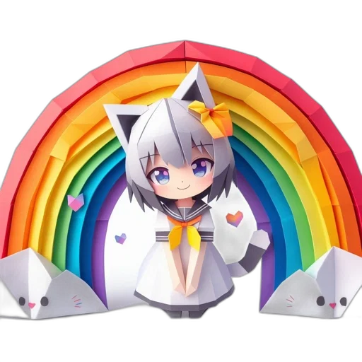 creature, animal, umbrella, staff transparent PNG cut-out
