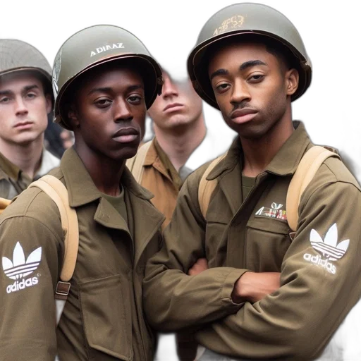 jacket, hat, earth tones, group transparent PNG cut-out