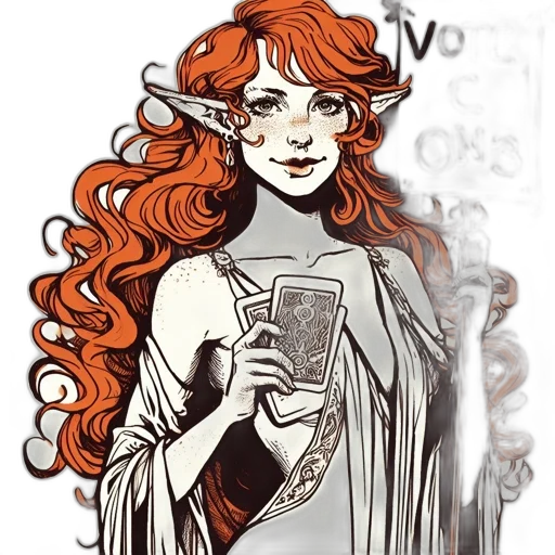 fantasy art, concept art, comic book art, watercolor transparent PNG cut-out