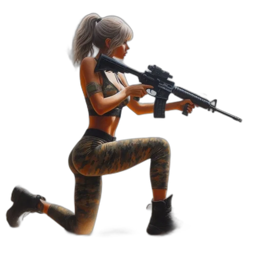 weapon, pixel art, concept art, 3d render transparent PNG cut-out