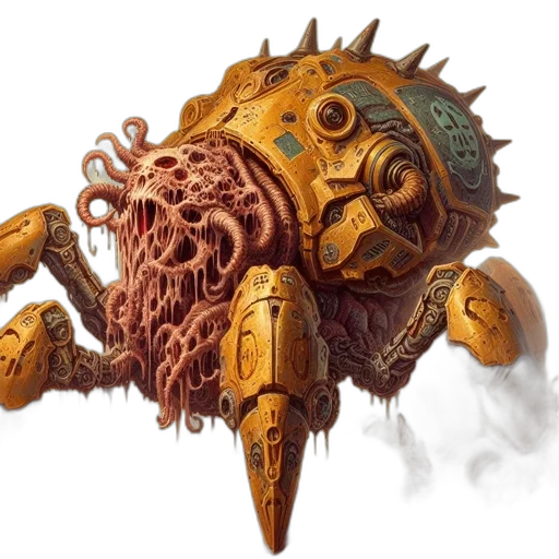 robot, creature, mask, weapon transparent PNG cut-out