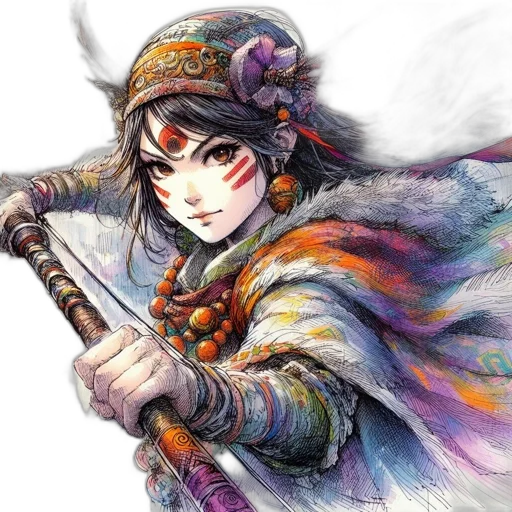 sword, staff, weapon, dragon transparent PNG cut-out