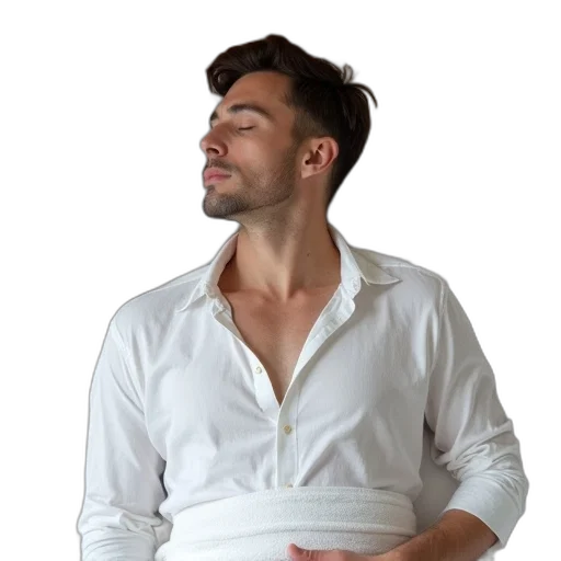 jacket, dress, staff, man transparent PNG cut-out