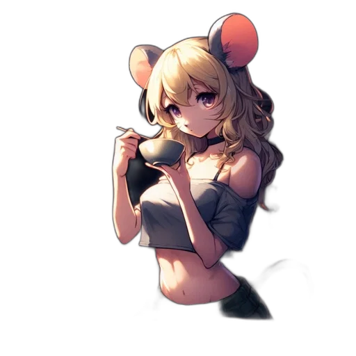 staff, weapon, hat, pixel art transparent PNG cut-out