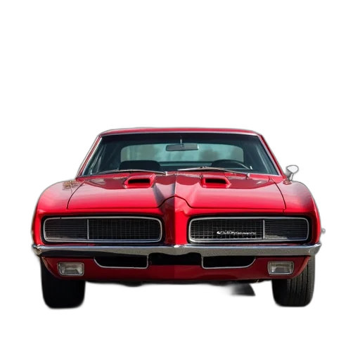 car, photorealistic, 3d render, red transparent PNG cut-out