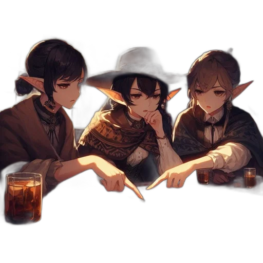 staff, fantasy art, concept art, pixel art transparent PNG cut-out