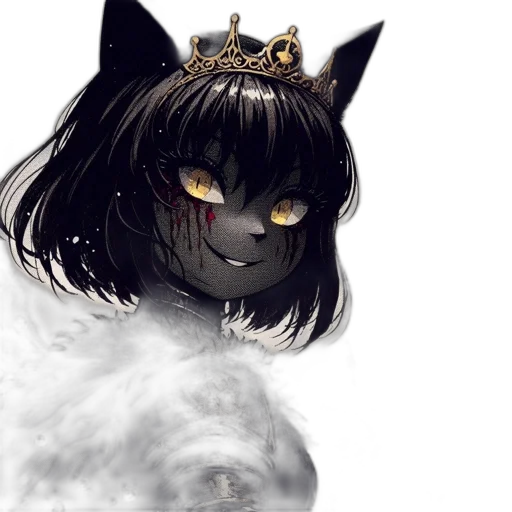 crown, mask, creature, animal transparent PNG cut-out
