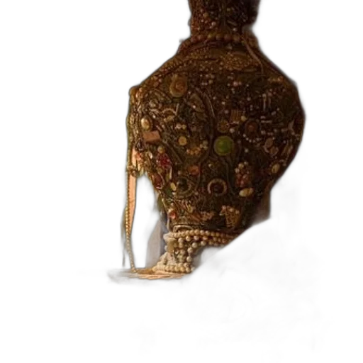 crown, jewelry, bottle, dress transparent PNG cut-out