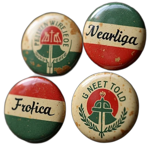 peace, love, rhodesia, pinsbacks transparent PNG cut-out