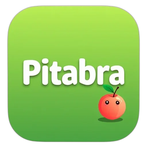green, app, cartoon, peach transparent PNG cut-out