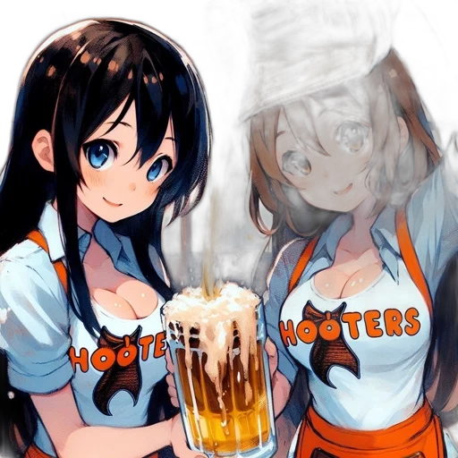 food, robot, anime, vaporwave transparent PNG cut-out