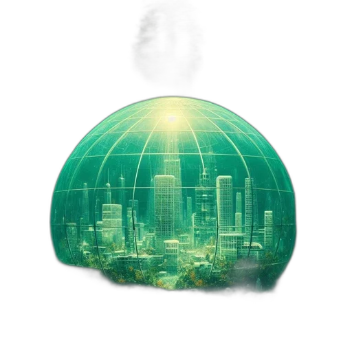 concept art, 3d render, cyberpunk, vaporwave transparent PNG cut-out