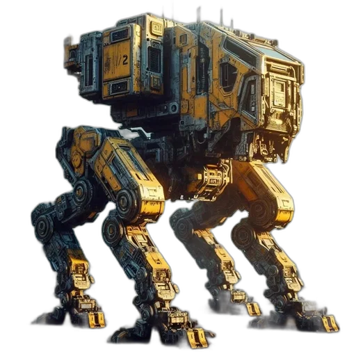 robot, animal, creature, weapon transparent PNG cut-out