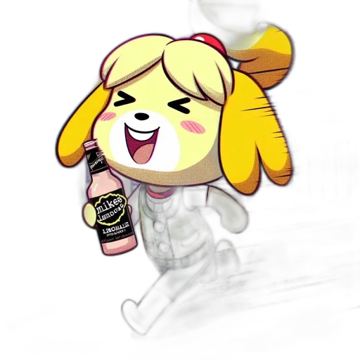 animal, bottle, creature, staff transparent PNG cut-out