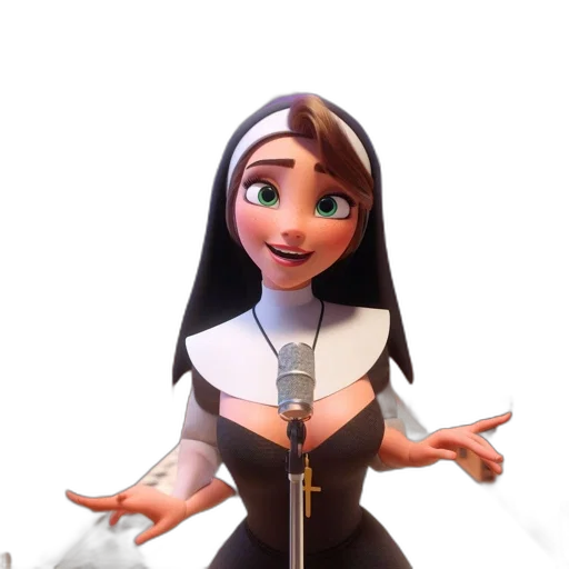 dress, 3d render, concept art, cartoon transparent PNG cut-out