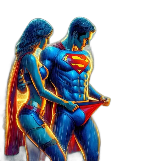 comic book art, concept art, fantasy art, 3d render transparent PNG cut-out