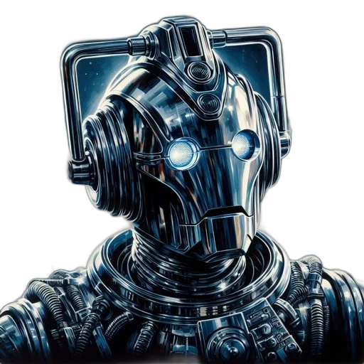 robot, mask, face, concept art transparent PNG cut-out
