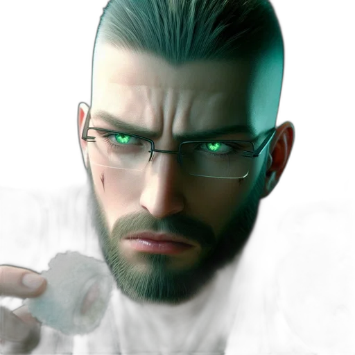 face, mask, weapon, robot transparent PNG cut-out