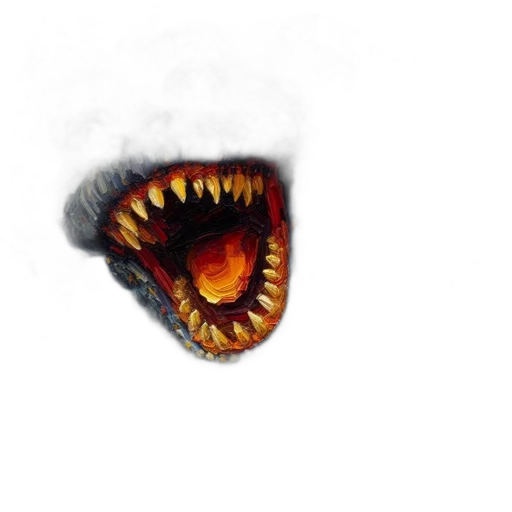 creature, dragon, mask, face transparent PNG cut-out