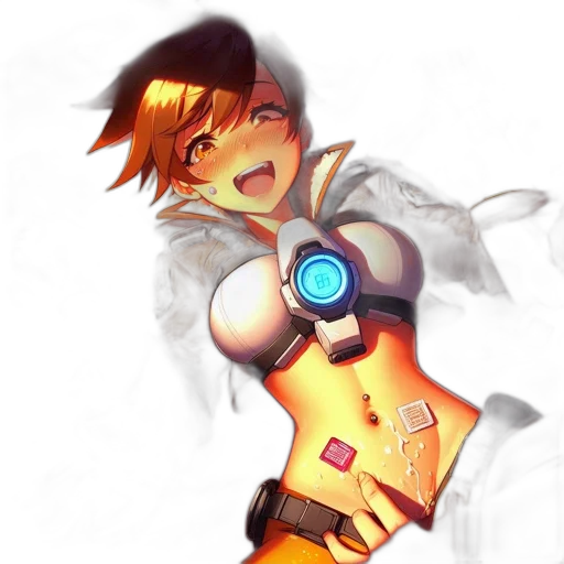 robot, staff, weapon, jacket transparent PNG cut-out