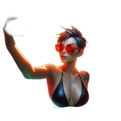 mask, dress, staff, face transparent PNG cut-out