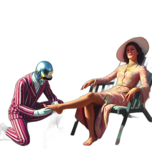 furniture, robot, mask, concept art transparent PNG cut-out