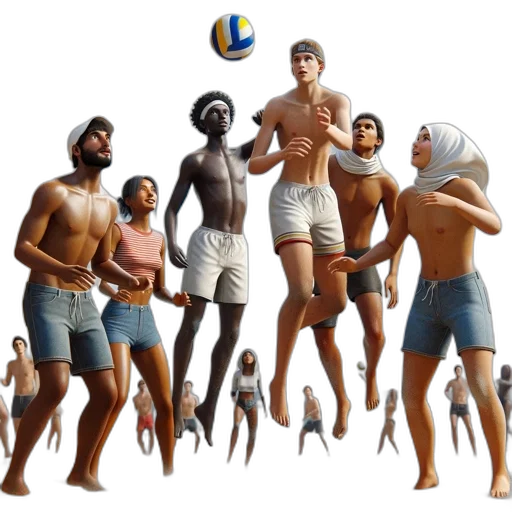 concept art, 3d render, fantasy art, pixel art transparent PNG cut-out