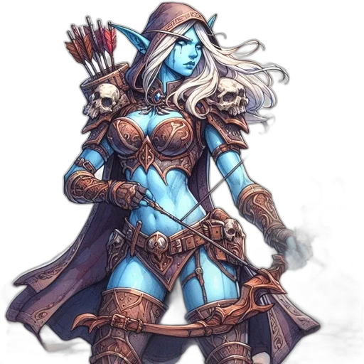 staff, fantasy art, concept art, comic book art transparent PNG cut-out