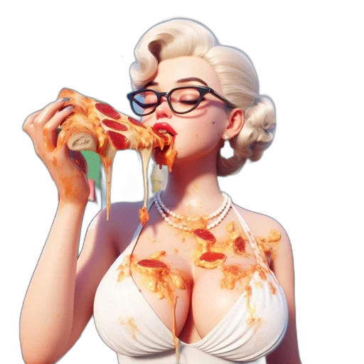 food, dress, concept art, photorealistic transparent PNG cut-out
