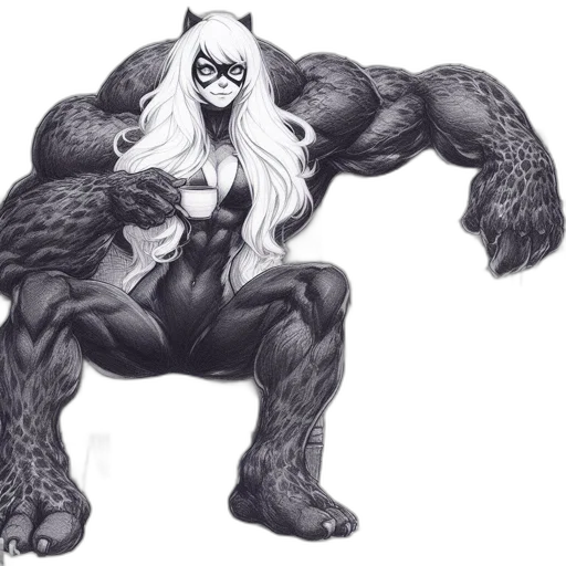 animal, creature, hair, concept art transparent PNG cut-out