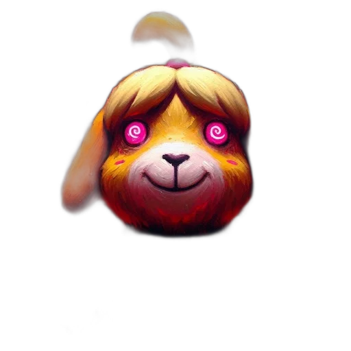 mask, staff, animal, creature transparent PNG cut-out