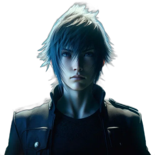 jacket, face, concept art, photorealistic transparent PNG cut-out