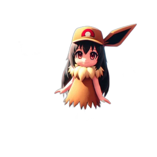 hat, staff, animal, creature transparent PNG cut-out