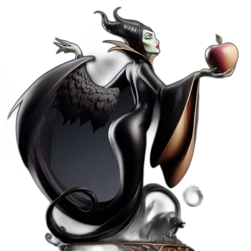 dragon, staff, fantasy art, concept art transparent PNG cut-out