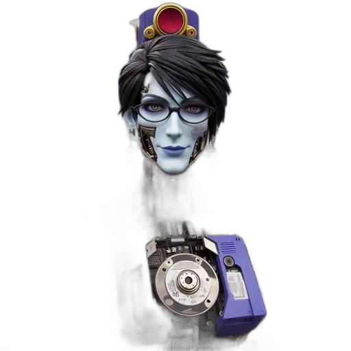 robot, staff, weapon, mask transparent PNG cut-out
