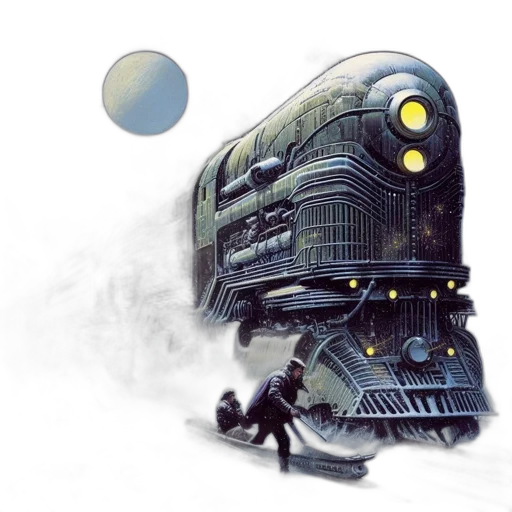robot, concept art, fantasy art, comic book art transparent PNG cut-out