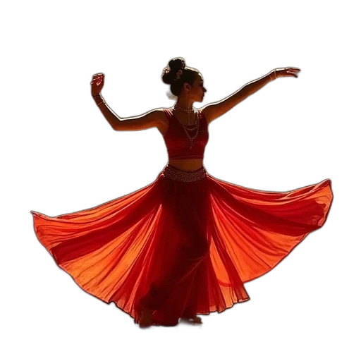 dress, staff, photorealistic, oil painting transparent PNG cut-out