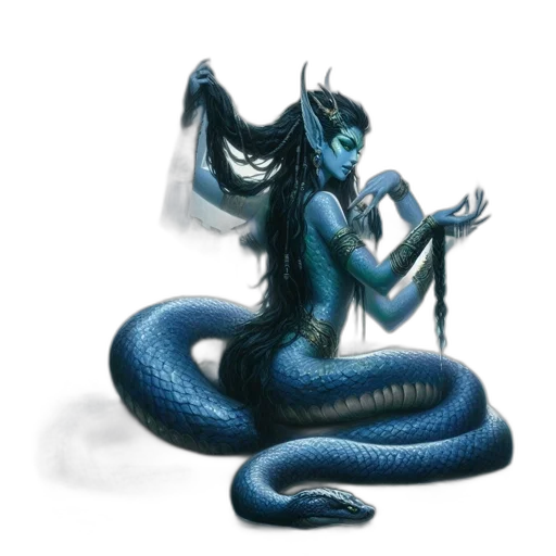 dragon, creature, animal, staff transparent PNG cut-out