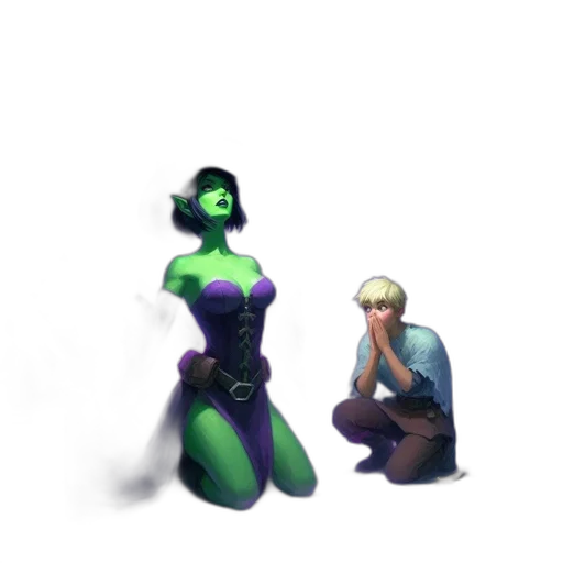 staff, creature, robot, mask transparent PNG cut-out