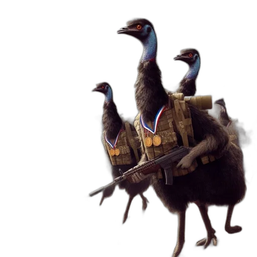 animal, creature, concept art, 3d render transparent PNG cut-out