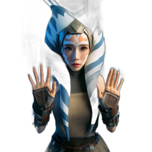 staff, face, mask, concept art transparent PNG cut-out