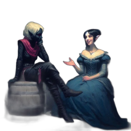 crown, hat, dress, concept art transparent PNG cut-out