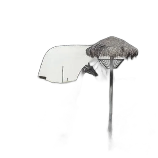 umbrella, hat, furniture, staff transparent PNG cut-out