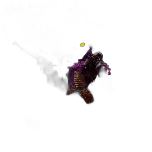 dragon, weapon, staff, crown transparent PNG cut-out