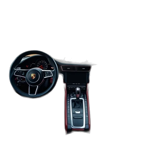 car, staff, 3d render, photorealistic transparent PNG cut-out
